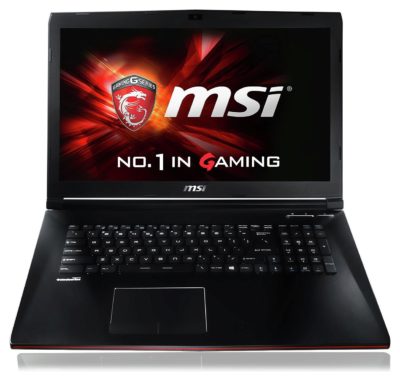 MSI GP72 17.3 In Ci7 16GB 1TB 256GB SSD Gaming Laptop